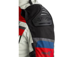 RST Airbag Textil Mc-Jacke Adventure-X Blau /Rot 