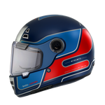 Mt Helmets Integral MC Helmet Jarama Baux B7 Blue Matt