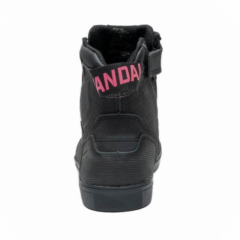 Rebelhorn Ladies Mc-Shoes Vandal Black /Pink