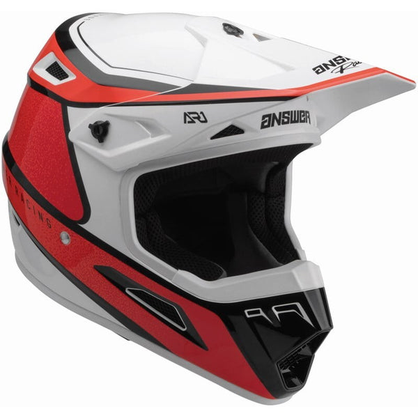 Antwort Barn Cross Mc-Helm AR1 Vivd Rot / Weiß 