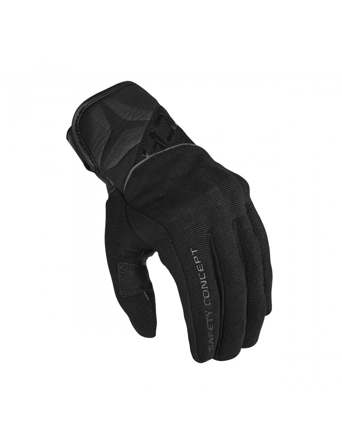 Seca Dam MC Handschuhe X-Stretch II Schwarz