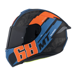 Mt Helmets Integral MC Helmet Targo Pro Welcome Orange