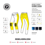 Rebelhorn Dam Kevlar Mc-Jeans Classic II Dunkelblau 