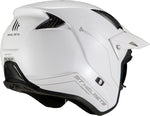 Mt Helmets Open MC helmet District Solid A0 White