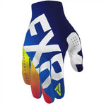 FXR Cross Mc-Gloves Slip-On Lite Blue/Navy Fade 