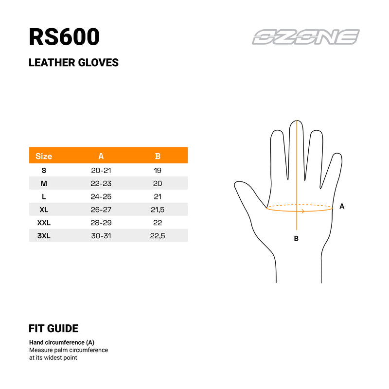 Ozone Mc-Gloves Rs600 Schwarz