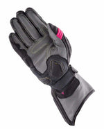 Rebelhorn Dam Mc-Handschuhe Rebel Schwarz /Rosa 