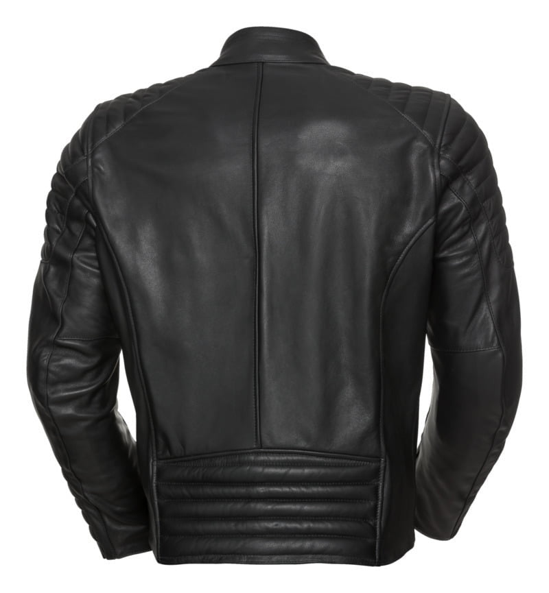 IXS MC-Leather Jacke LD klassisch dunkle schwarz