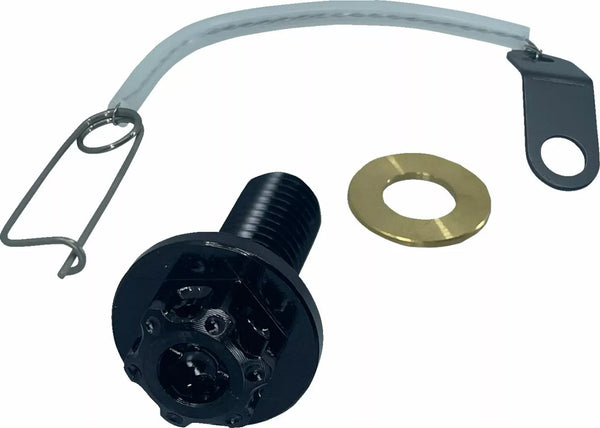 PSR DRAIN GLEHT 8X1.25x24 BLK 00-01940-22