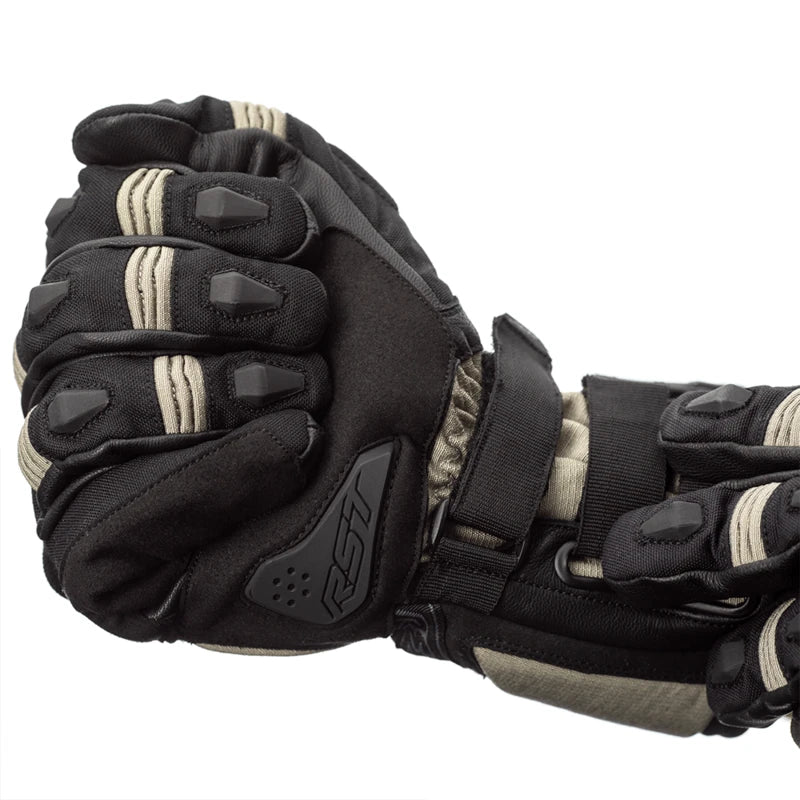 RST MC Handschuhe X-RAID WASGERFORTE SCHWARZ /BEDGIE