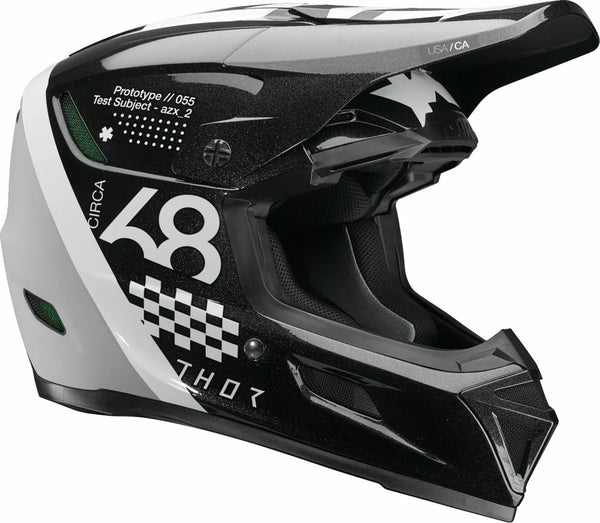 Thor Helm Reflex Sport Riot Bk/WH 0110-8777