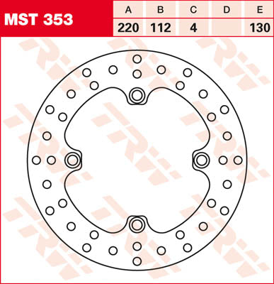 TRW -Rotor TRW MST353 MST353