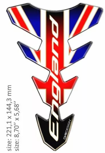 OneDesign Tank Pad Slim England Flag CGExs75p