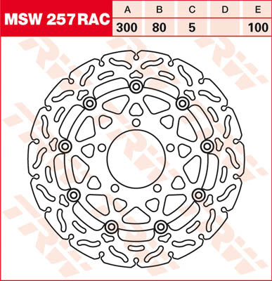 TRW -Rotor TRW MSW257RAC MSW257RAC