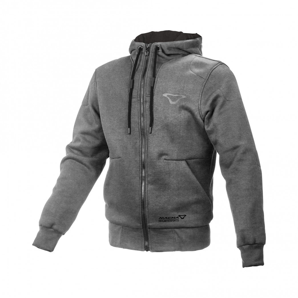 Macna Kevlar Mc-Hoodie Nuclon Grey