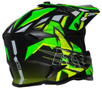 IXS Cross MC Helm 363 2.0 Schwarz /Grün