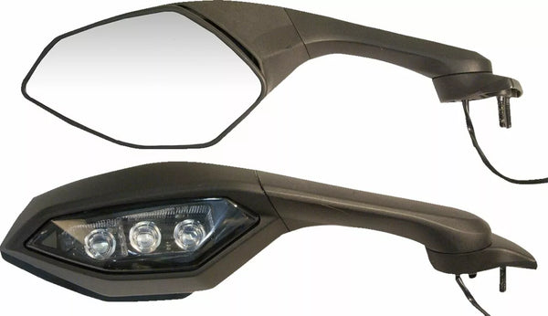 Emgo Mirror l schwarzer Yam 20-37502