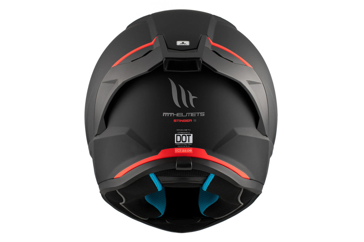 Mt Helmets Integral MC Helmet Stinger 2 Matt Black