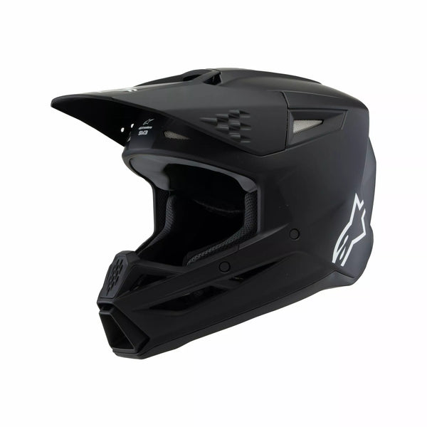 Alpinestars (MX) Helm YTH SM3 Solid Black YL 8302425-110 Look