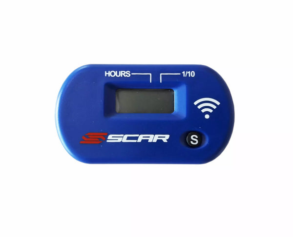 Scar Hour Meter Wireless BL SWHMBL
