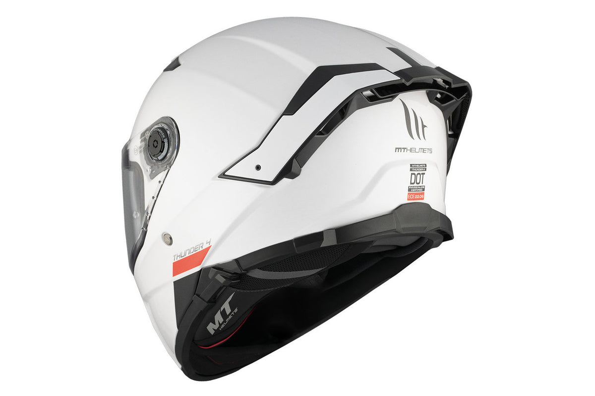 MT Helme Integral MC Helm Thunder 4 SV Weiß