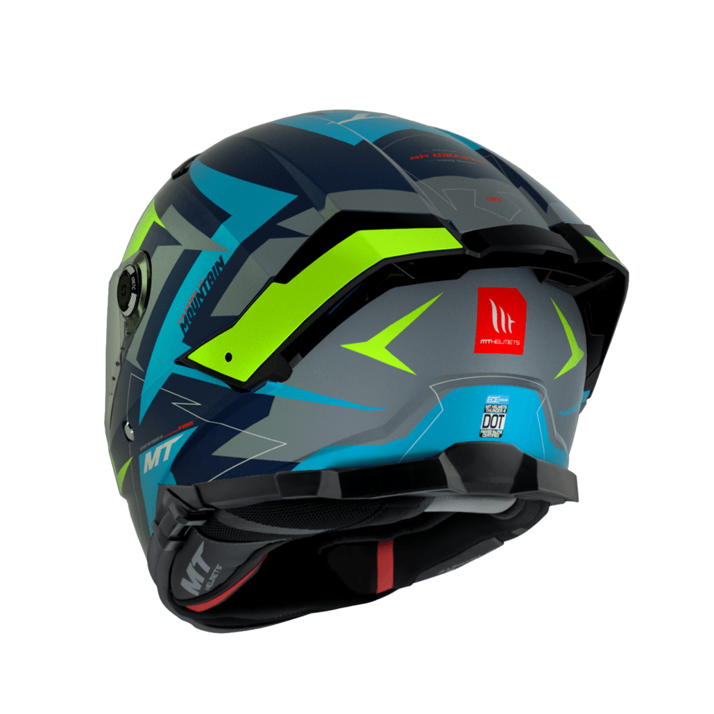 MT Helme Integral MC Helm Thunder 4 SV Mountain Matt Blue