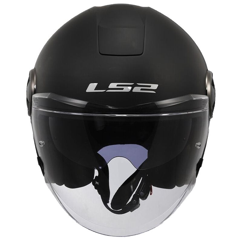 LS2 Jet MC Helm edel Matt Black