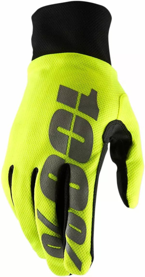100% GLOVE HYDRO WP YL 2X 10017-00009
