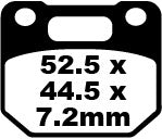 EBC BREAKPAD FA SOOHEN BIORIK FA110