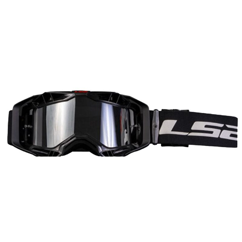 LS2 Schutzbrille Aura Pro Iridium schwarz