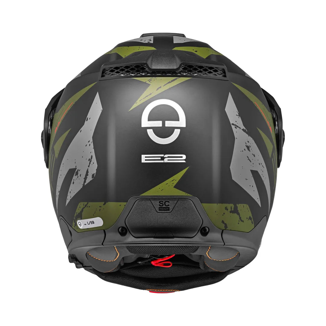 Schuberth Openable MC Helmet E2 Explorer Khaki