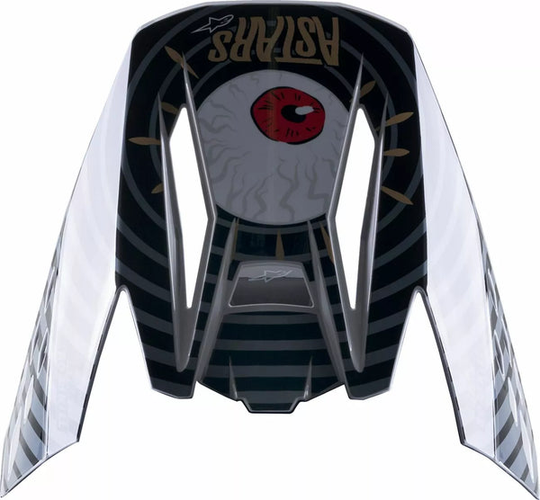 Alpinestars (MX) Visor SM5 Solar BK/Gy/GL 8985722-1959