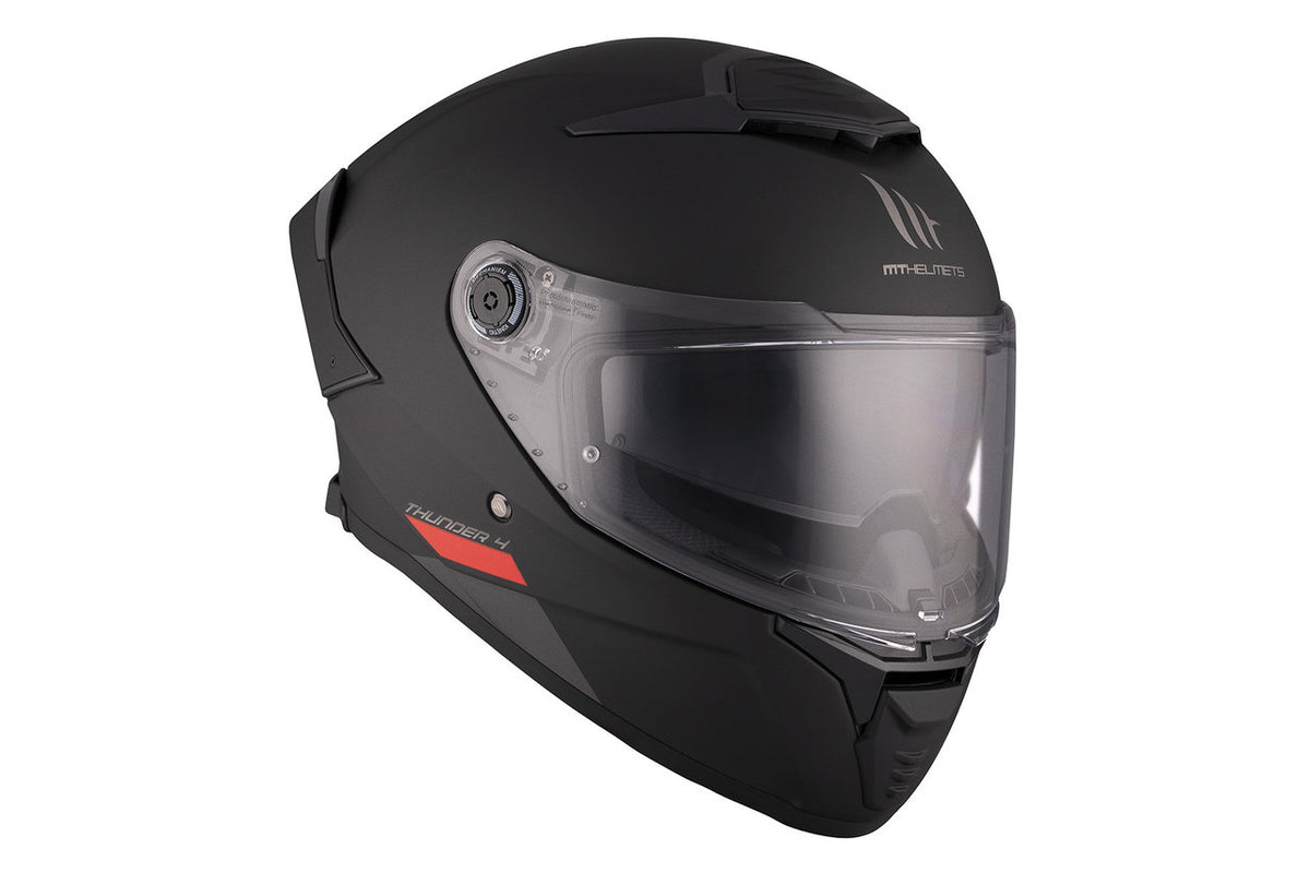 Mt Helmets Integral MC Helmet Thunder 4 Sv Matt Black