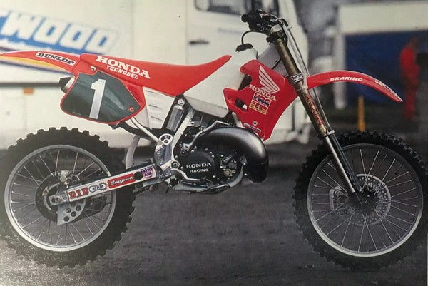 Tecnosel Seatcover -Team Honda 92 11v01