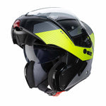 Caberg Öffnen MC Helm Horus Scout Schwarz /Grippe