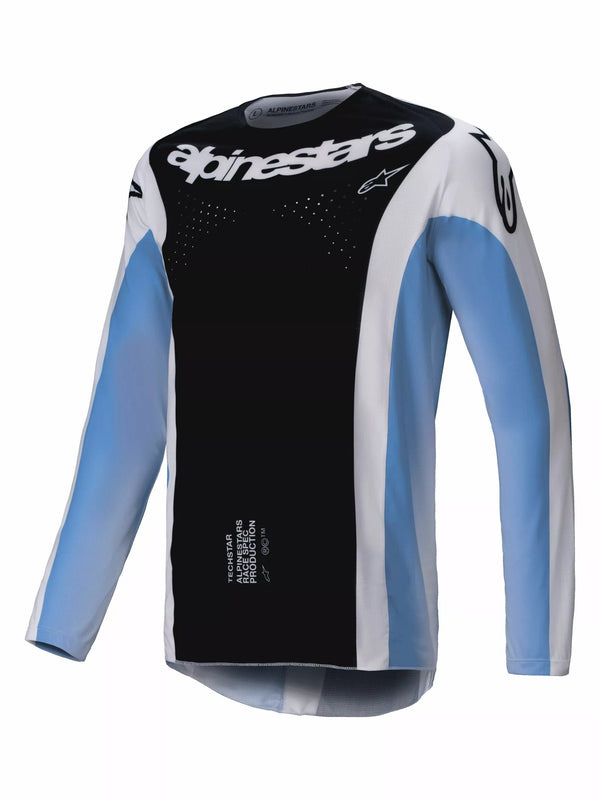 Alpinestars (MX) Jersey Techstar Schmelze Schwarz/Blu 3760325-17-2x