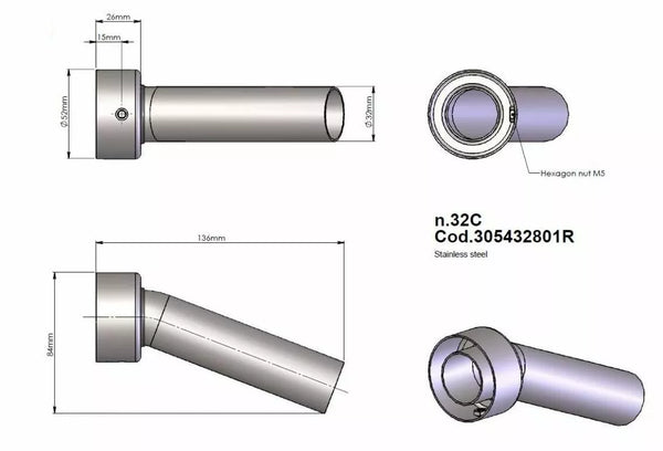 Leovince Dbkill 32C 305432801R