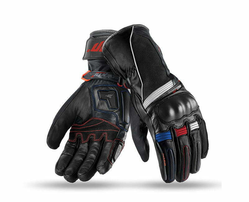 Siebzig MC-Handschuhe wasserdichte SD-T1 Schwarz /Rot /Blau