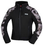 IXS SOFTSHELL MC jacket so moto black /camo