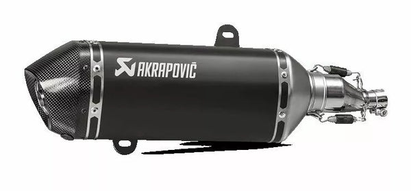 AKRAPOVIC MUFFLER SS/CF BLK GTS125 S-VE125SO1-HZBL