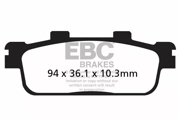 EBC BRAKE PAD HH SINT SCOOTER SFA427HH