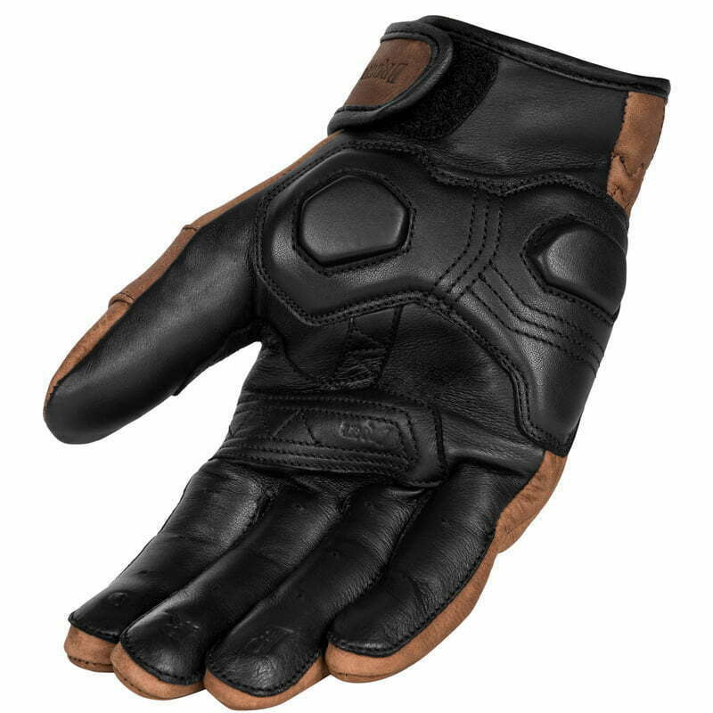 Broger Dam MC Handschuhe Kalifornien Vintage Brown