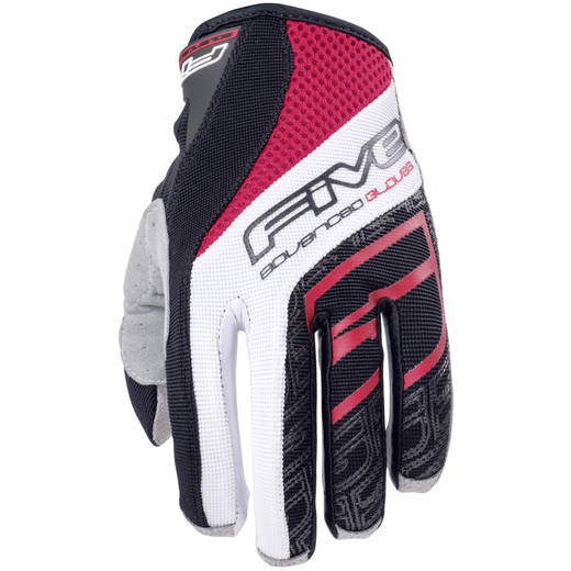 Fünf Cross MC -Handschuhe trx rot