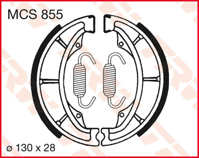 TRW Bremsschuhe TRW MCS855 MCS855