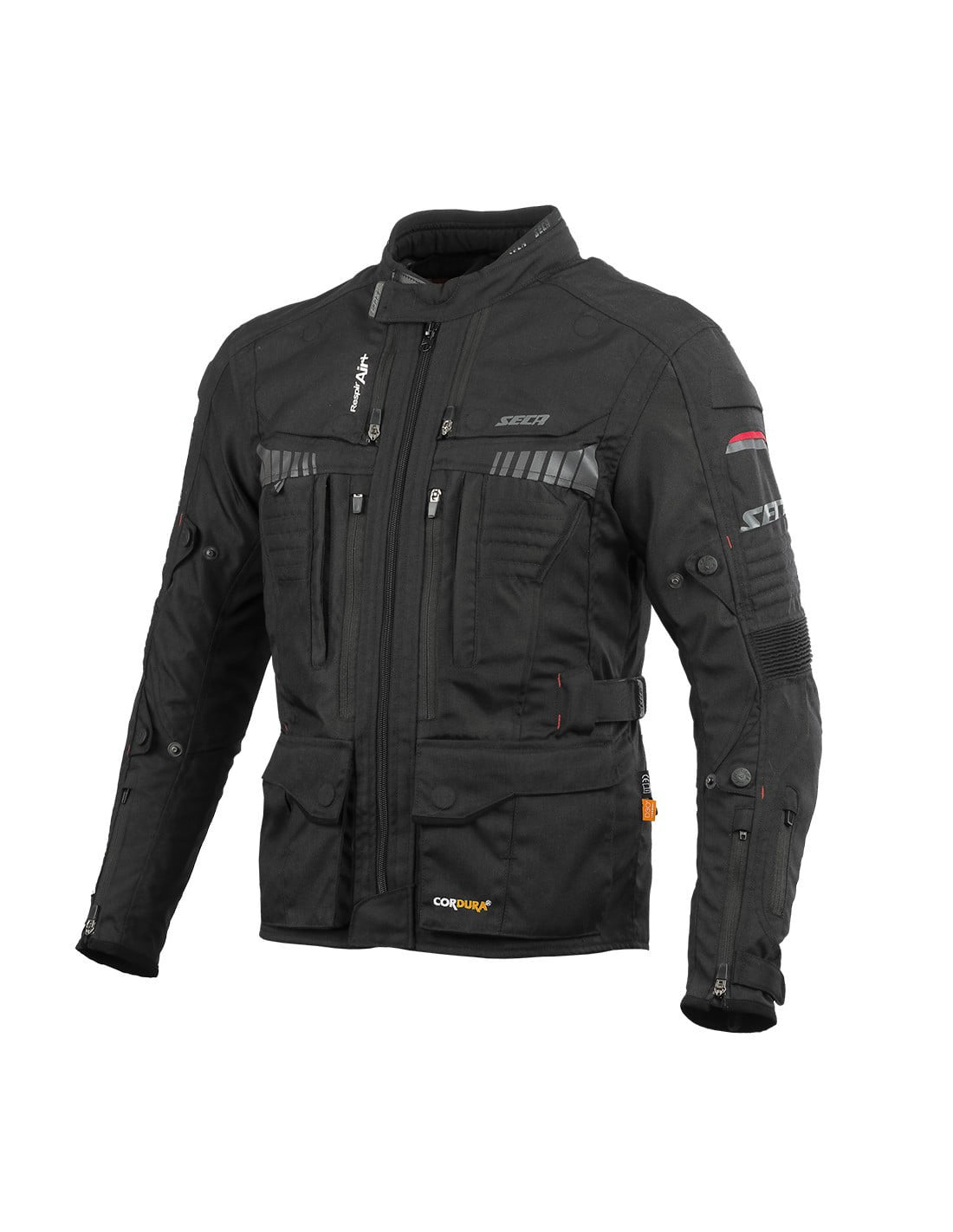 Seca Textile MC Jacke X-Tour Schwarz