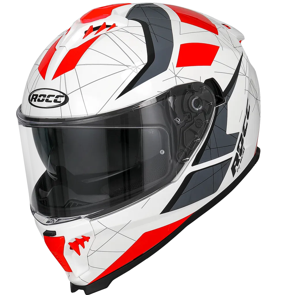 ROCC 390 Integral MC Helm White /Rot