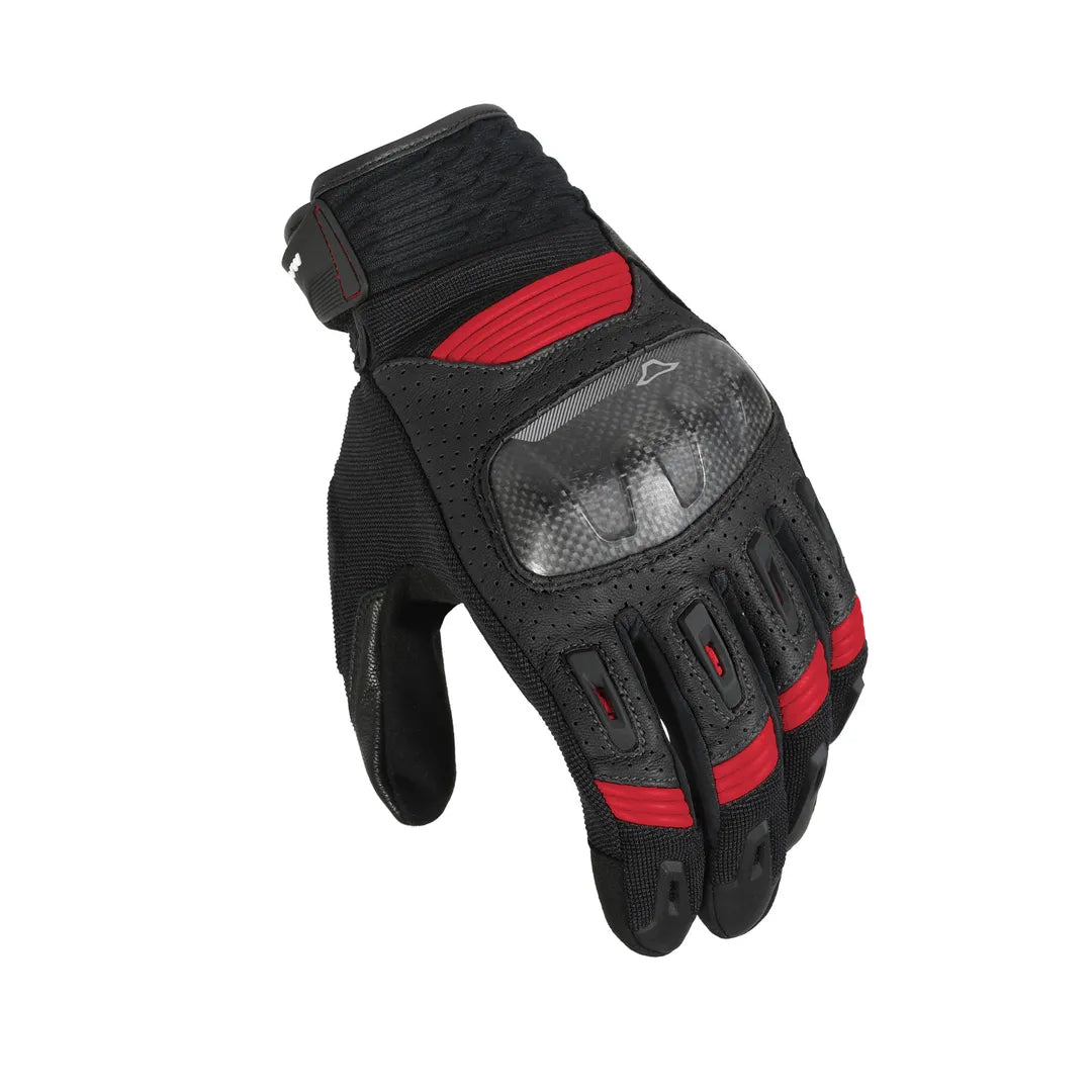 Macna Mc-Gloves Rime Black /Rot