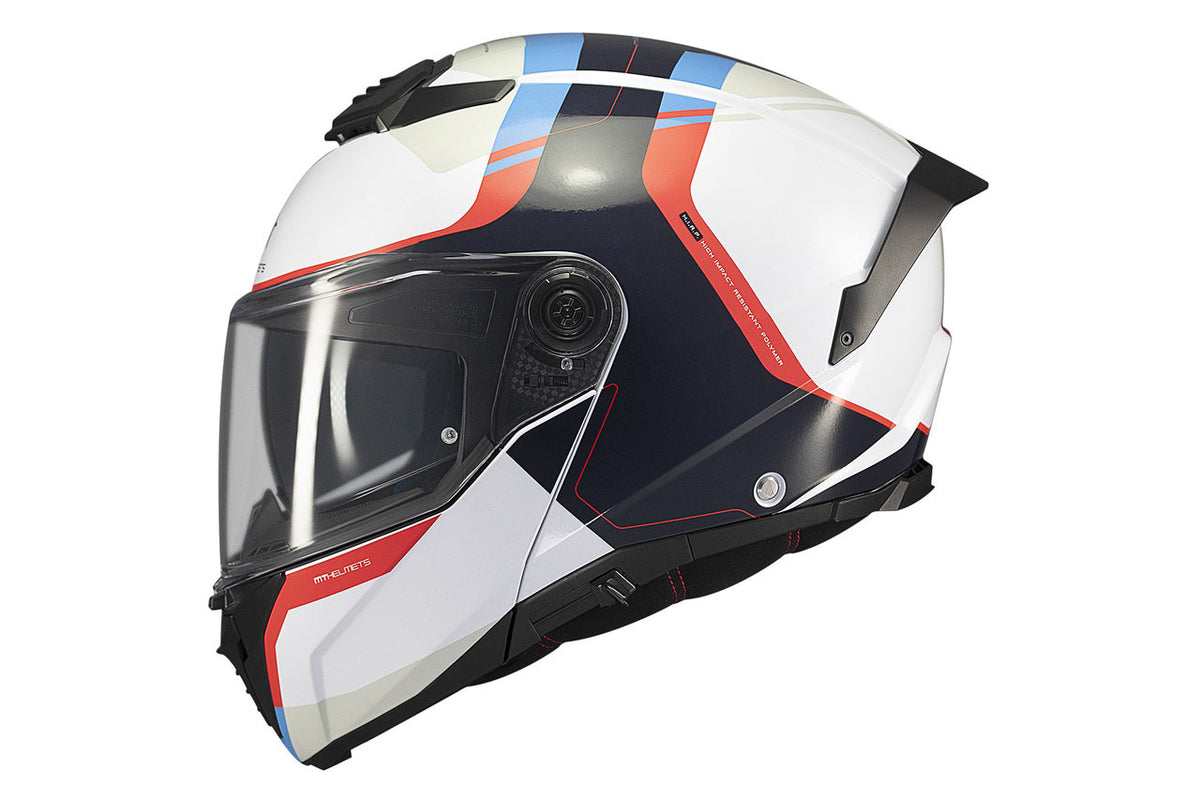 Mt Helmets Openable MC Helmet Atom 2 Sv Emalla C7