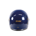 SMK Jet MC Helm Retro Seven Blue