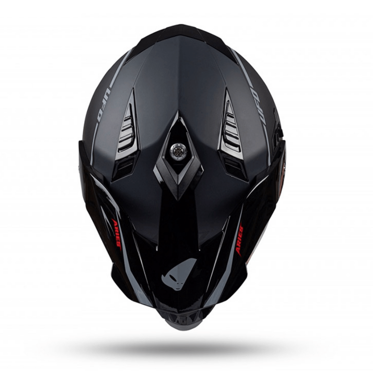 UFO Adventure MC Helmet Aries Black